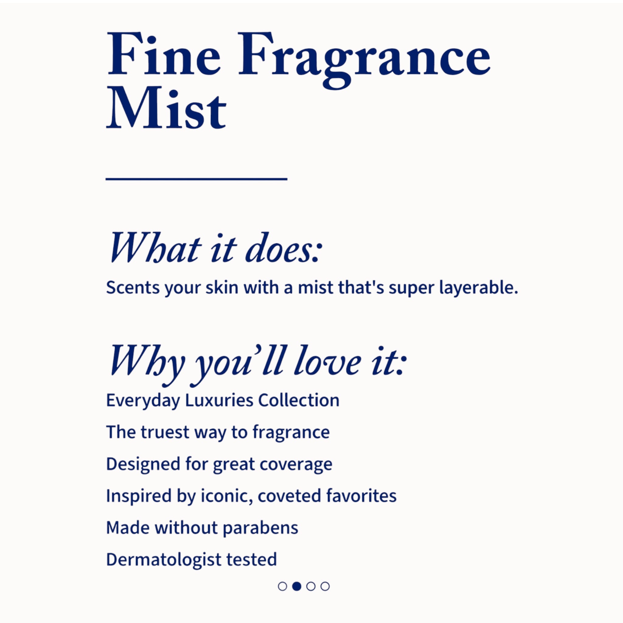 Pure Wonder Fine Fragrance Mist