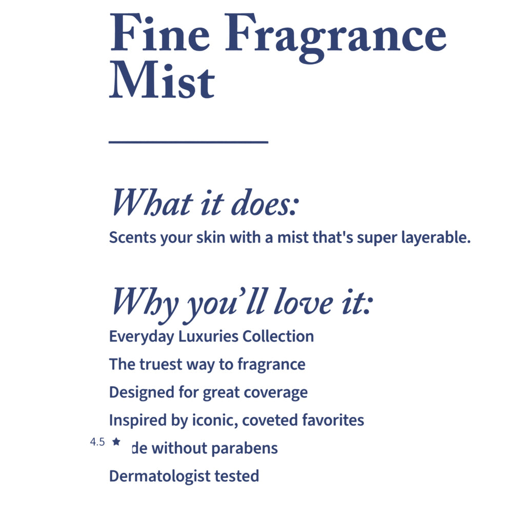 Butterfly Fine Fragrance Mist