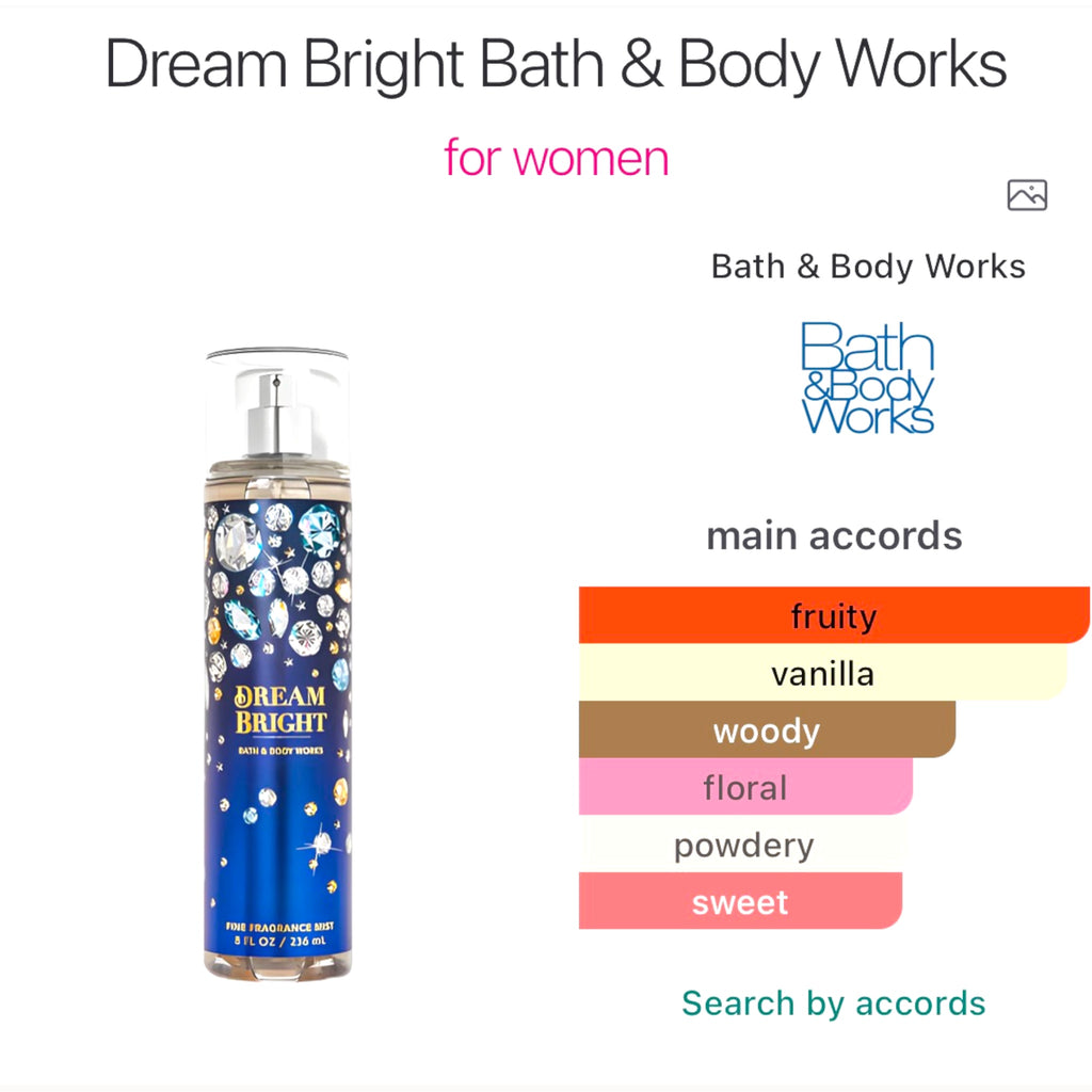 Dream Bright Fine Fragrance Mist