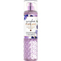 eliteessence Gingham Vibrant fine fragrance mist in a purple textured bottle with floral and blackberry accents