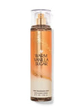 eliteessence Bath & Body Works Warm Vanilla Sugar fragrance mist in a clear spray bottle with gold accents